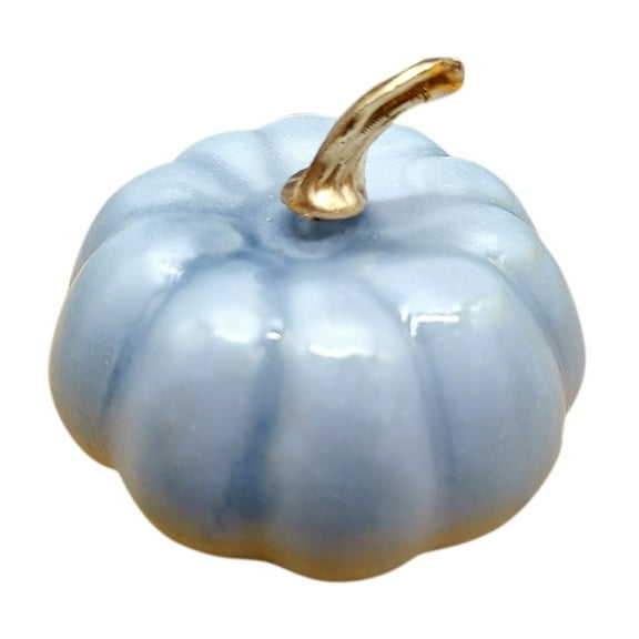 ZLBDYG Halloween Pumpkin Decoration Set - Mini Colorful Fake Pumpkins for Table Centerpiece, Fall Harvest Display, Thanksgiving & Autumn Party Props, Indoor/Outdoor Decor