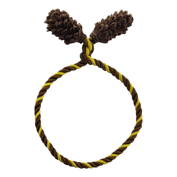 ZLBDYG Handwoven Jute Christmas Rope Garland with Burlap Edge - Natural Fiber Holiday Decor for Staircase, Mantle and Porch, Rustic Farmhouse Christmas Decorations with Timeless Appeal