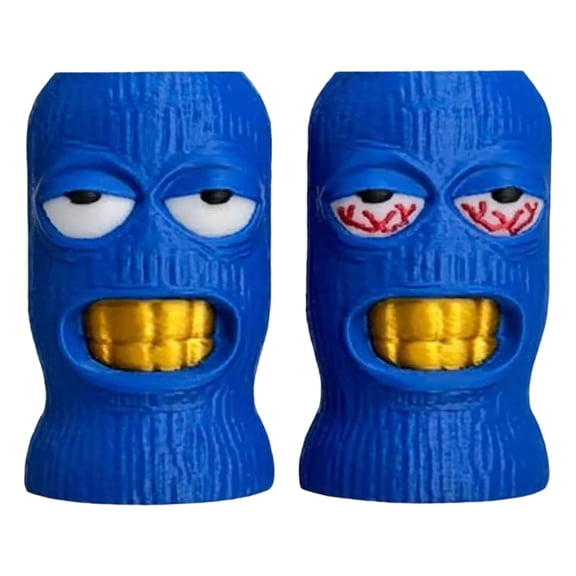 ZLBDYG Ski Mask Lighter Cover 2-Pack – Funny Novelty Lighter Case for Festivals & Road Trips, Durable & Portable Accessory for Everyday Use or Gifts