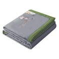 thumbnail image 1 of ZLBDYG Soybean Fiber Summer Blanket - Breathable Washable Cooling Quilt for Hot Sleepers, Silky Smooth Ice Blanket Available in Single & Double Sizes, 1 of 9