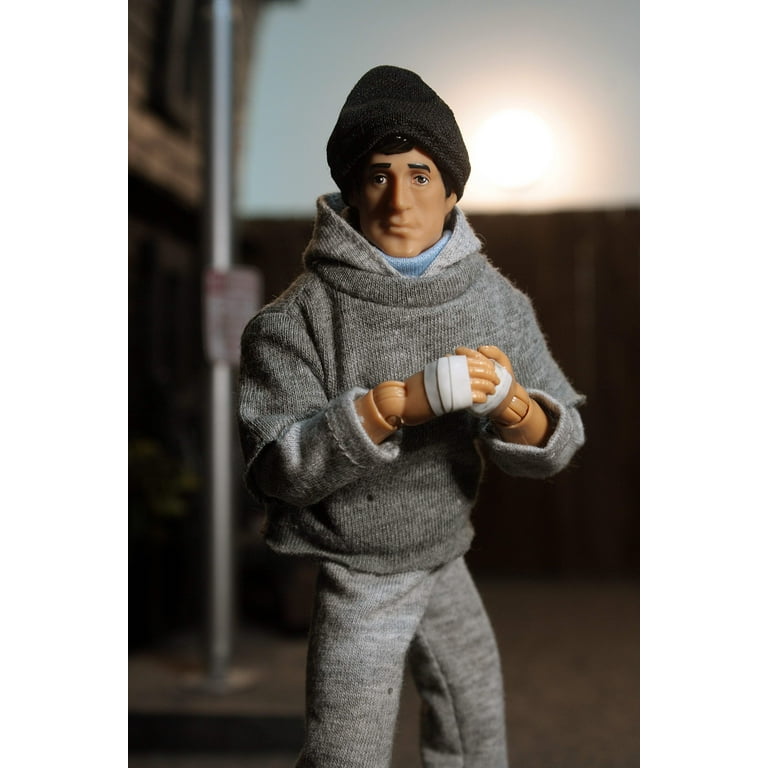 ZLC Collectibles Rocky Balboa Training Sweatsuit Action Figure,