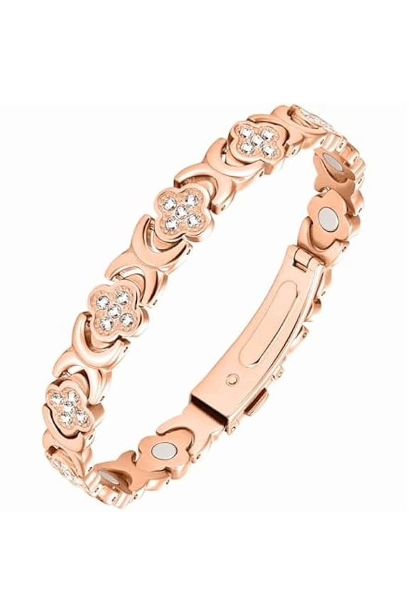 Copper Bracelets for Women, Pure Copper Magnetic Bracelet with 3500 Gauss Effective Magnets