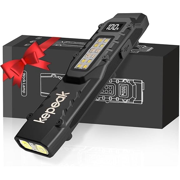 ZLC EDC Flashlight, Small Pocket Flat Flashlight, LED Flashlight Rechargeable USB C, Bright Flash Lights with Clip for Camping, Emergency