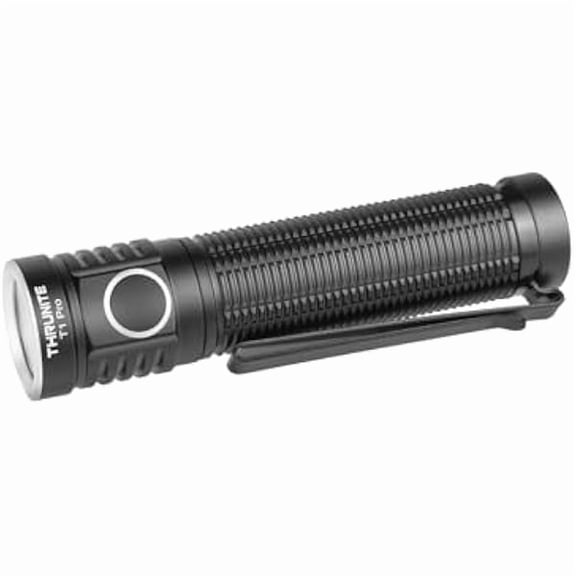 ZLC T1 Pro High 1920 Lumens Rechargeable Flashlight with USB C Cable, Stepless Dimming,196-Meter Long Beam Distance Pocket Flashlight for EDC, Outdoor, Camping and Emergency (Cool White)
