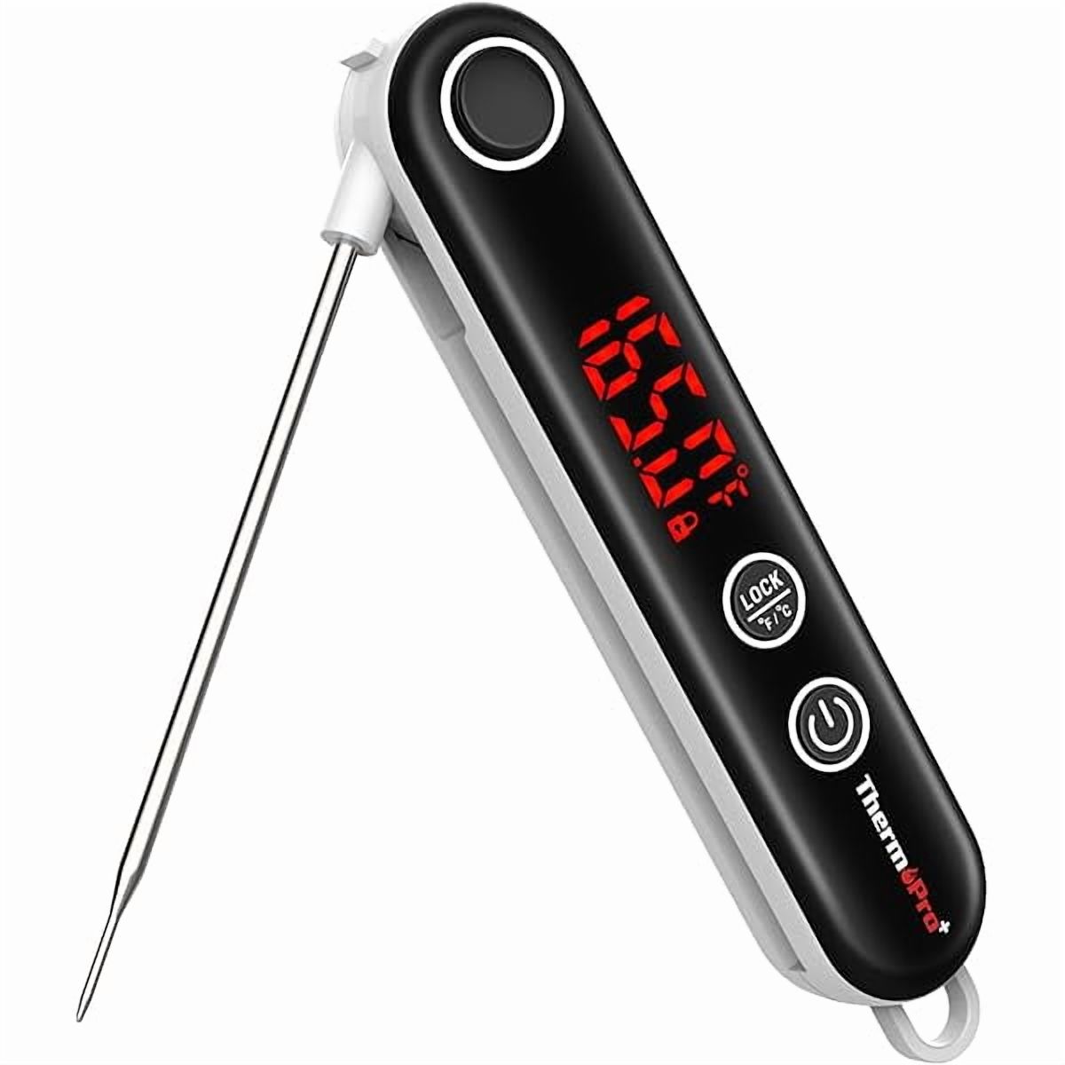 ZLC TP18 Instant Read Meat Thermometer Digital with Thermocouple Sensor, Cooking Food Thermometer for Grill, Smoker, BBQ, Oil Deep Frying, Candy, Kitchen Thermometer