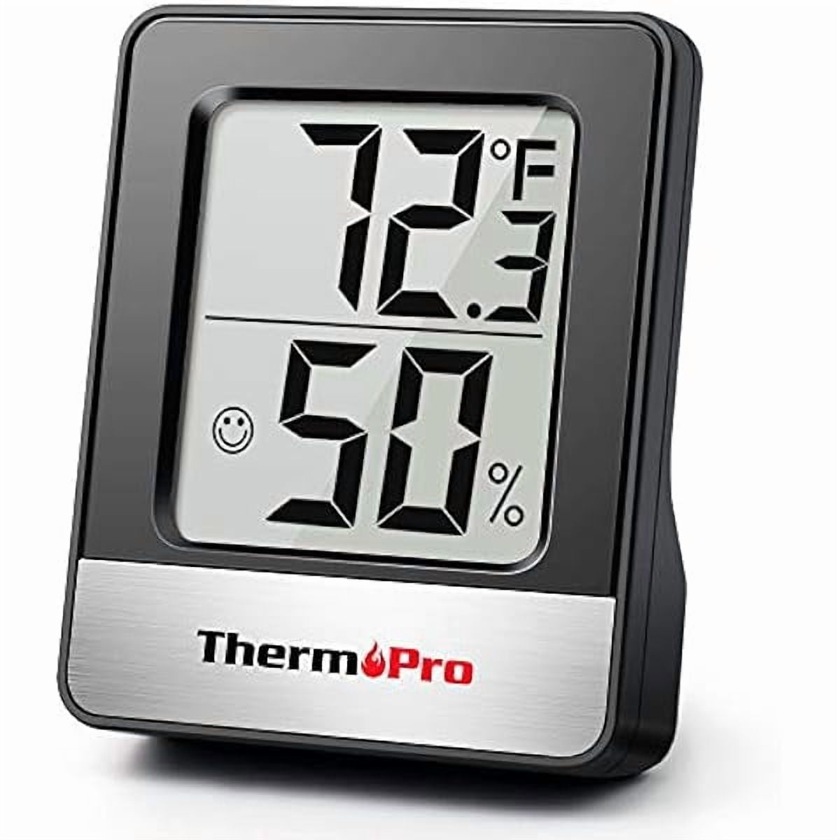 ZLC TP49 Digital Hygrometer Indoor Thermometer Humidity Meter Room Thermometer with Temperature and Humidity Monitor Mini Hygrometer Thermometer