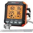 thumbnail image 1 of ZLC TP717 Digital Meat Thermometer for Grilling, Backlit Grill Thermometer Meat Thermometer Oven Safe with 2 Meat Probes, Food Thermometer for Cooking with Temp Alert for Smoker, BBQ, Oven, 1 of 1