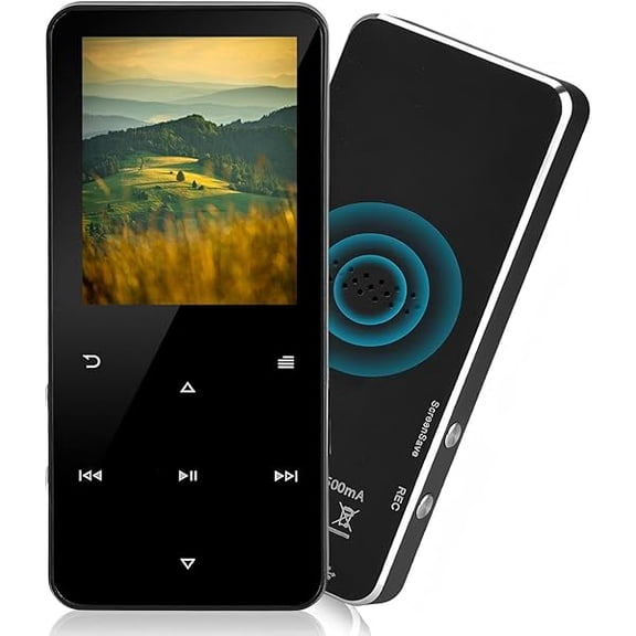 ZLC144GB Mp3 Player,Music Playe Portable Digital Music Player/Video/Voice Record/FM Radio/E-Book Reader/Photo Viewer,Earphones Included