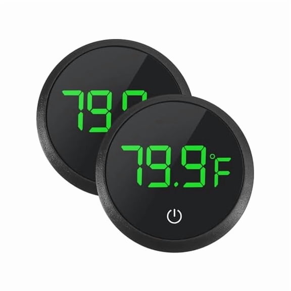 ZLC2pack LED Digital Aquarium Thermometer, Tank Thermometer Aquarium Temperature Measurement Display Thermometer for Fish,Turtle and Aquatic