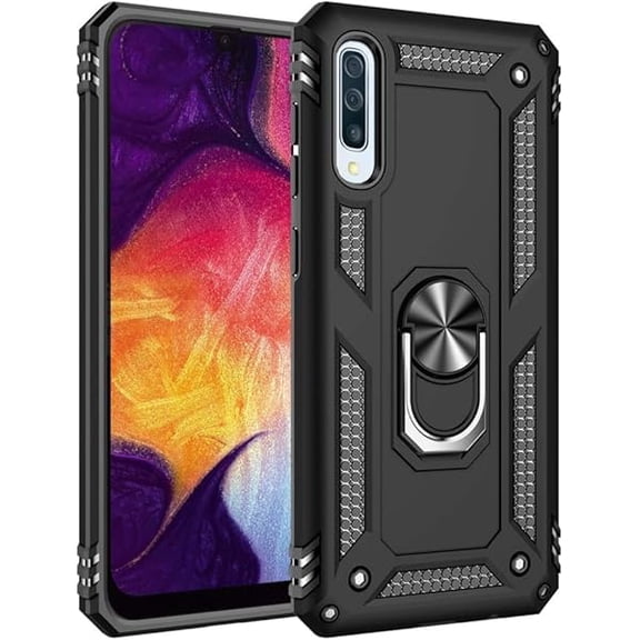 ZLCBSamsung Galaxy A50 Phone Case for Galaxy A50/A50s/A30s Black