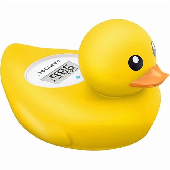 ZLCBaby Bath Thermometer FDTH-V0-22 Water Temperature Test Floating on Water and Room Digital Bath tub Thermometers Duck Bath Thermometer Baby Safety New Upgraded