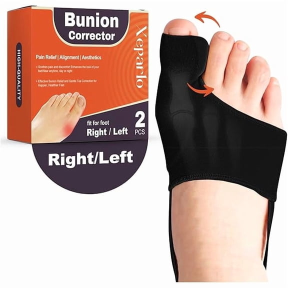ZLCBunion Corrector for Women & Men Big Toe Straightener-Bunions Correction Valgus Pain Relief,Comfortable & Breathable for Day/Night Support
