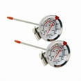 thumbnail image 1 of ZLCCandy Oil Frying Thermometer Turkey Thermometerwith Clip (2 Pack and 8 Inch Probe - Best Candy Thermometer for Candy Making,Tall pots,Candle,Candy Making,Deep Frying, 1 of 1