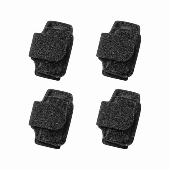 ZLCHammer Toe Corrector -4 Pack Toe Splints & Wraps Support for Crooked, Curled, Bent Toes