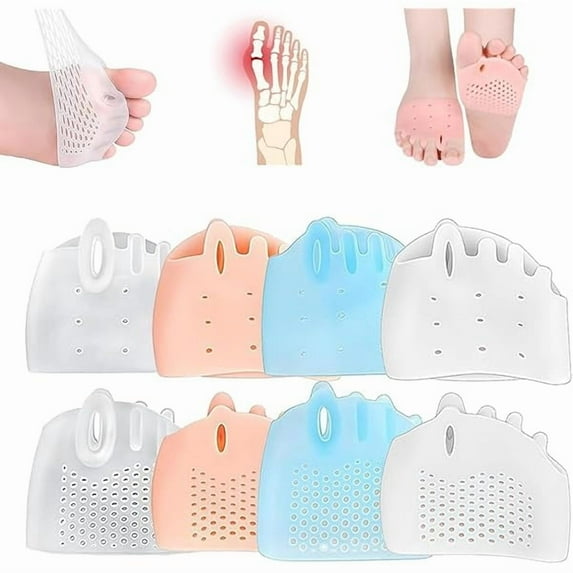 ZLCHyggear toe separators for Women & Men, ball of foot bunion corrector Hyggear toe spacers ,toe protectors women,4-Pairs bunion pads,2025 New Hygear