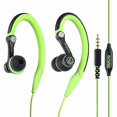 thumbnail image 1 of ZLCSports Headphones Wired Earbuds with Microphone, Over Ear Hook Earphones Sweatproof in Ear Running Exercise Workout Gym Ear Buds for 3.5mm Jack Devices Green, 1 of 1