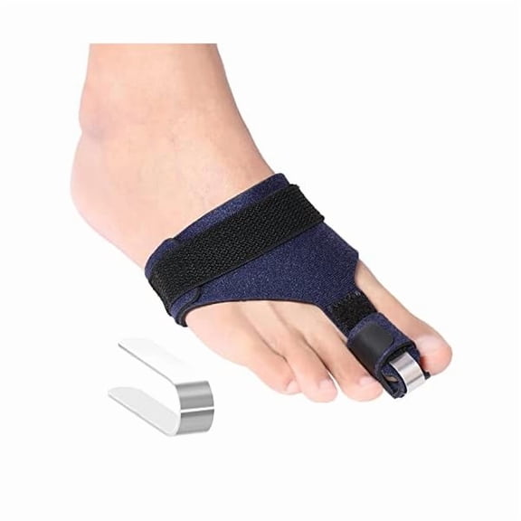 ZLCToe splint, Hammer Toe Straightener, Toe Corrector for Women & Men, Metal Toe Splint for Broken Toe, Crooked Toe, Curled toe, Claw Toe, Mallet Toe, Bent Toe, Toe Brace Support, M