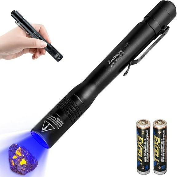 ZLCUV Light, 365nm UV Flashlight, Ultraviolet Penlight, Dental Curing Light for Teeth, Blacklight for Pet Urine Detection, Scorpion and Bed Bug