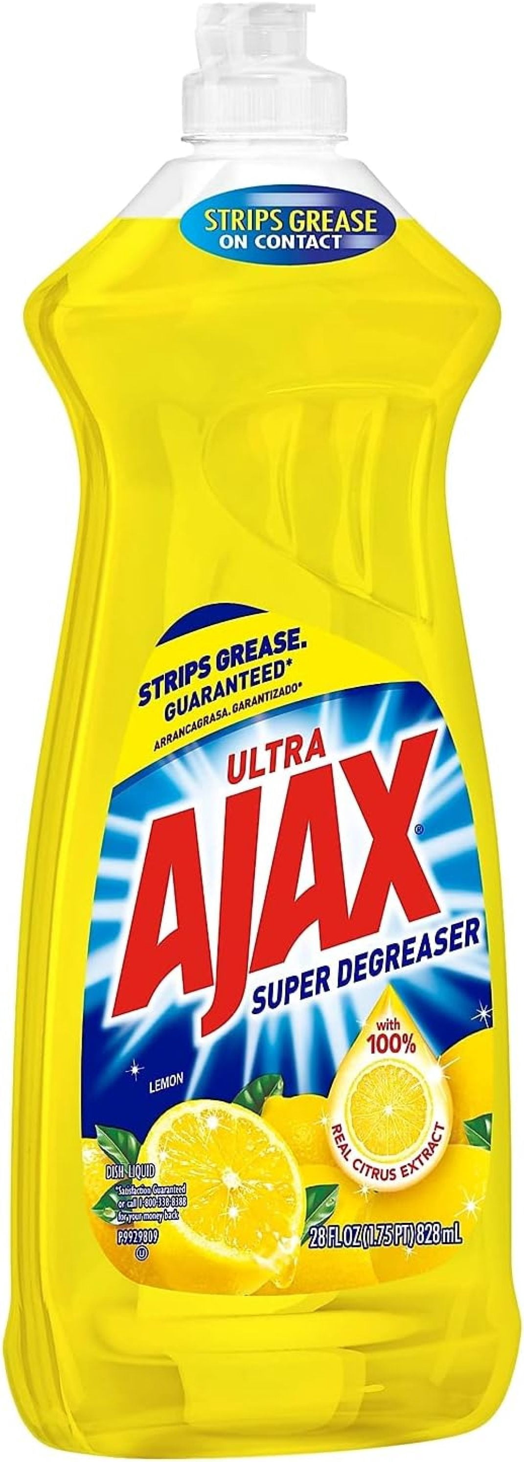 ZLGP 44673 Dish Detergent Lemon Scent 28 oz Bottle 9/Carton