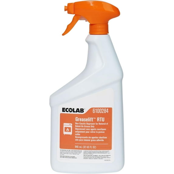 ZLGP Greaselift RTU Non-Caustic Degreaser - 32 FL OZ Spray Bottle