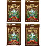 ZLGP Happy Frog Potting Soil, 12qt Pack of 4 - for Indoor/Outdoor Container Plants, Improves Root Efficiency, pH Adjusted for Optimal Nutrient Uptake - Contains Microbes and Humic Acids