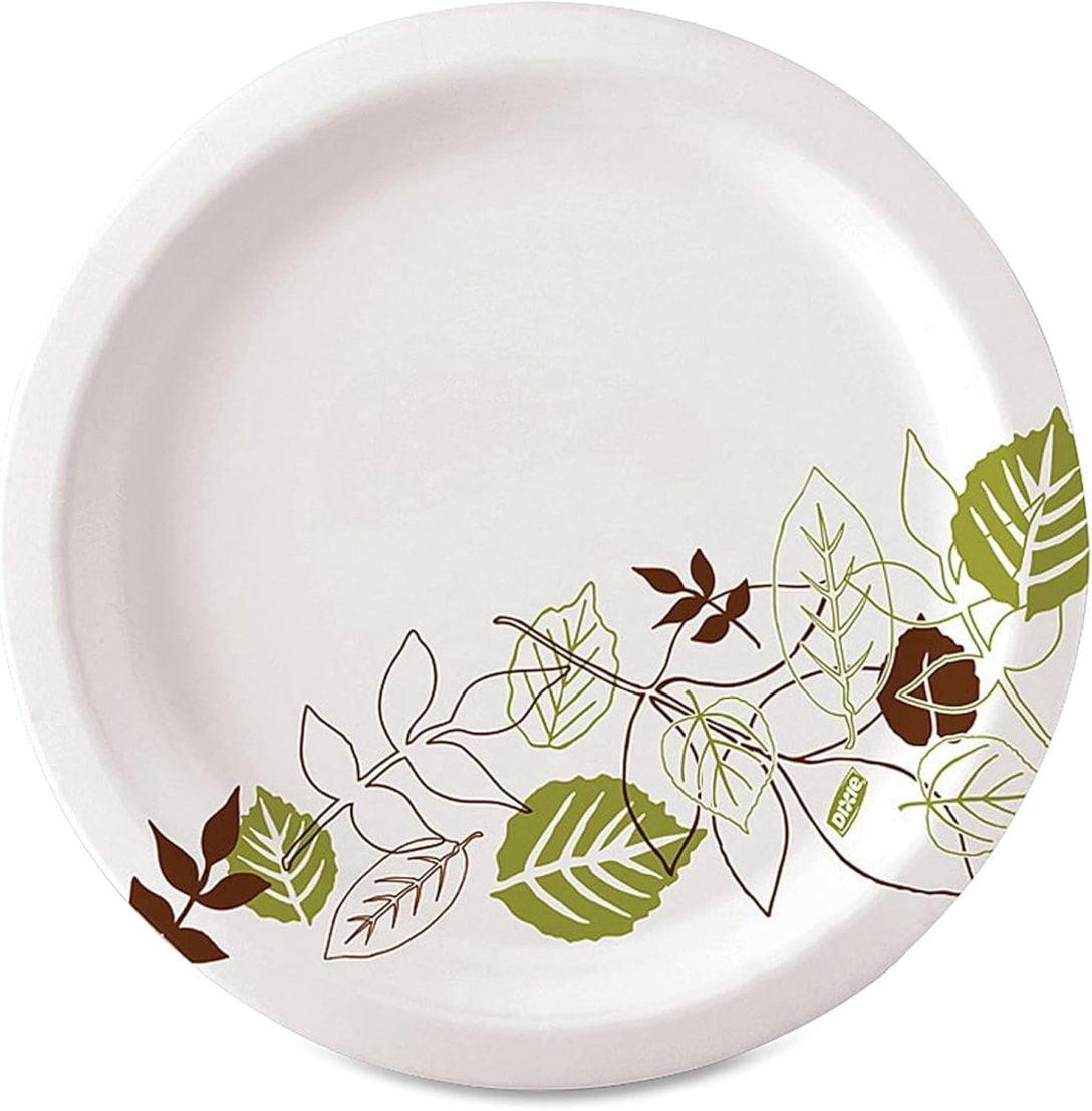 ZLGP UX9WS Pathways Wise Size Paper Plate, 8.5" Diameter (Case of 4 Packs, 125 Plates per Pack)