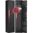 thumbnail image 1 of SYSENFO 2-4 Long Gun Safes, Quick Access Gun Cabinets with Alarm System & Gun Racks, Rifle & Pistol Security Cabinet for Home Storage, 1 of 10