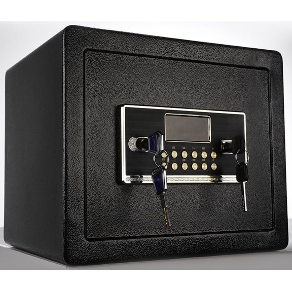 ZLHSAFE 2.5 Cuft Safe Box for Home, Electronic Safe with Fireproof Bag, Safe with Digital Keypad & Adjustable Shelf(Black)