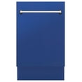 thumbnail image 1 of 18" Top Control Tall Tub Dishwasher in Blue Matte with Stainless Steel Tub and 3rd Rack (DWV-BM-18), 1 of 5