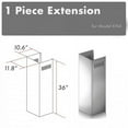 thumbnail image 1 of ZLINE 1-36" Chimney Extension for 9 ft. to 10 ft. Ceilings (1PCEXT-KN4), 1 of 6