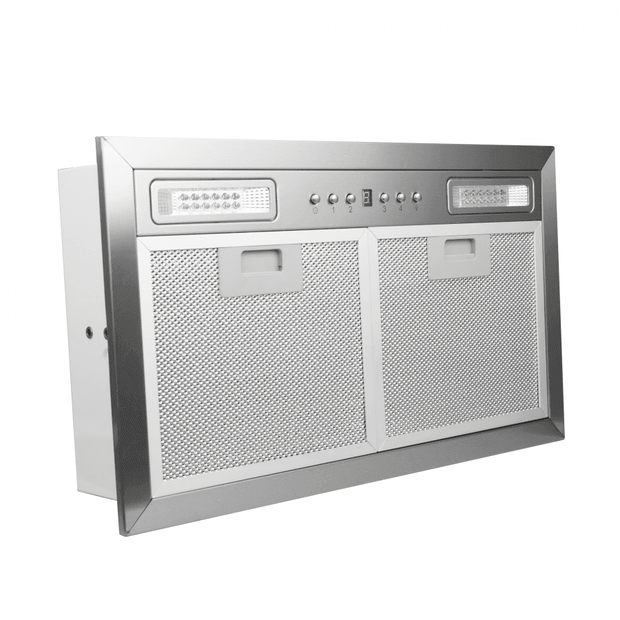 21" Stainless Steel Ducted Range Hood Insert with LED Lighting