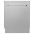 thumbnail image 1 of 24" Top Control Tall Tub Dishwasher in DuraSnow with Stainless Steel Tub and 3rd Rack (DWV-SS-244), 1 of 5