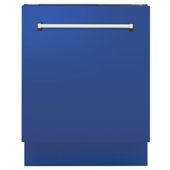 24" Top Control Tall Tub Dishwasher in Blue Matte with Stainless Steel Tub and 3rd Rack (DWV-BM-24)