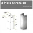 thumbnail image 1 of ZLINE KITCHEN AND BATH 2PCEXT687 hood accessories, 1 of 4