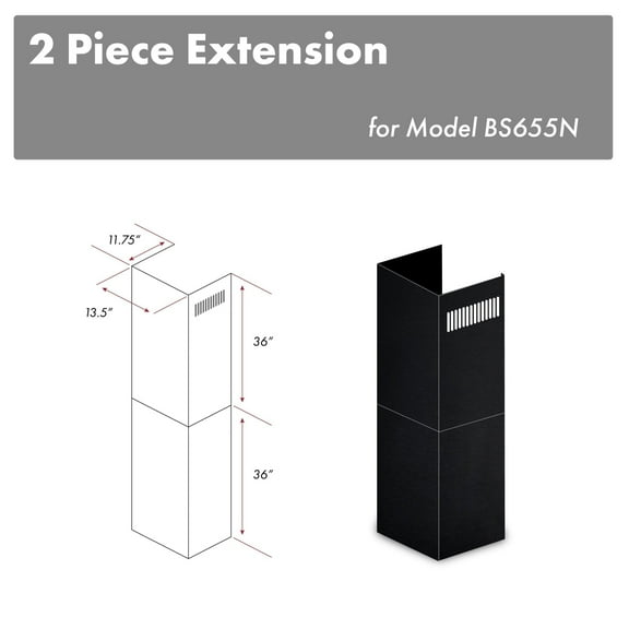ZLINE 2PCEXT-BS655N