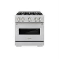thumbnail image 1 of ZLINE 30 in. 4.2 cu. ft. Classic Gas Range with 4 Burner Cooktop and Convection Gas Oven in Stainless Steel (CGR30), 1 of 2