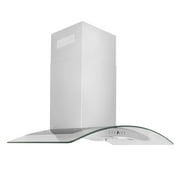 ZLINE 30 in. Wall Mount Range Hood in Stainless Steel & Glass (KN4-30)