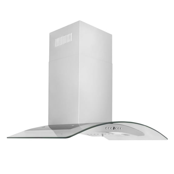 ZLINE 30 in. Wall Mount Range Hood in Stainless Steel & Glass (KN4-30)