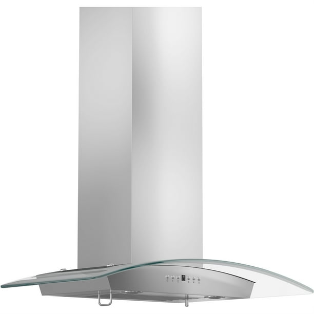 ZLINE 30 in. Wall Mount Range Hood in Stainless Steel & Glass with
