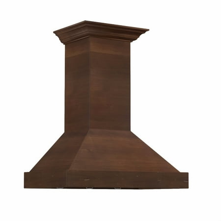 ZLINE - Designer Wood 30" Externally Vented Range Hood - Walnut/Antigua