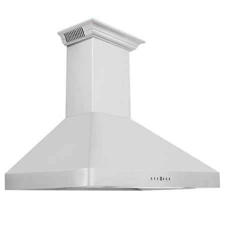 ZLINE - 36" Externally Vented Range Hood with Built-in CrownSound™ Bluetooth Speakers