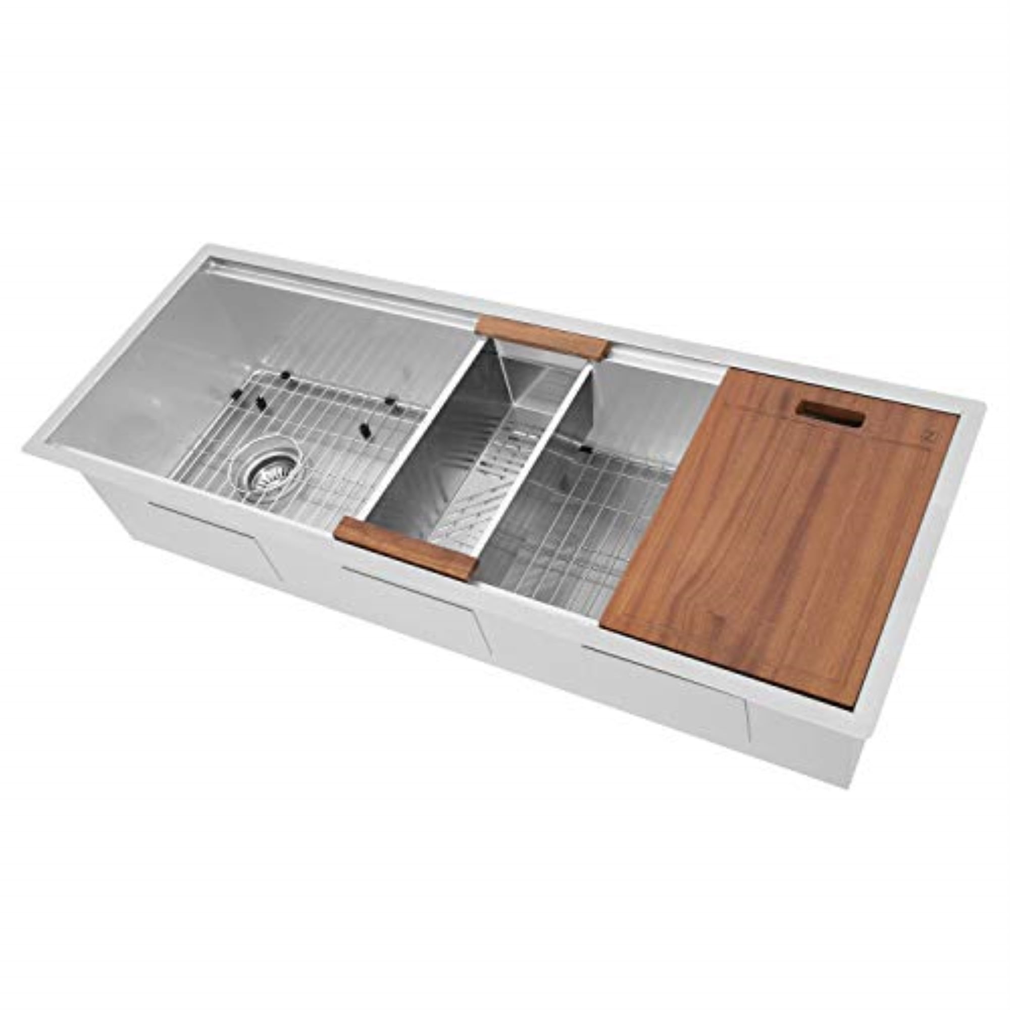 Garmisch 45" Stainless Steel Freestanding Single Bowl Kitchen Sink