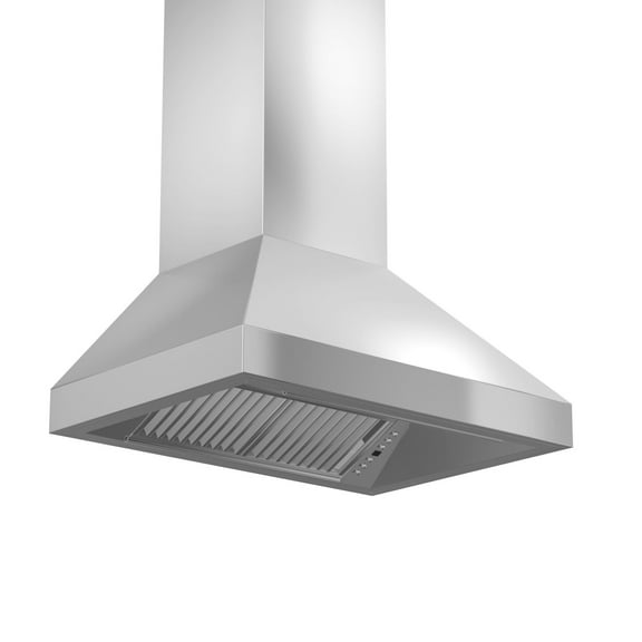 ZLINE 60" Professional Convertible Vent Wall Mount Range Hood in Stainless Steel (597-60)