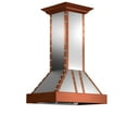 thumbnail image 1 of ZLine 655ISCCCS36 Designer Series Copper Finish Island Range Hood, 1 of 6