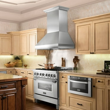 ZLINE 36 in. Professional Wall Mount Range Hood in Stainless Steel (687-36)