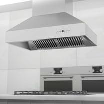 ZLINE 42 in. Outdoor Island Mount Range Hood in Stainless Steel (697i-304-42)