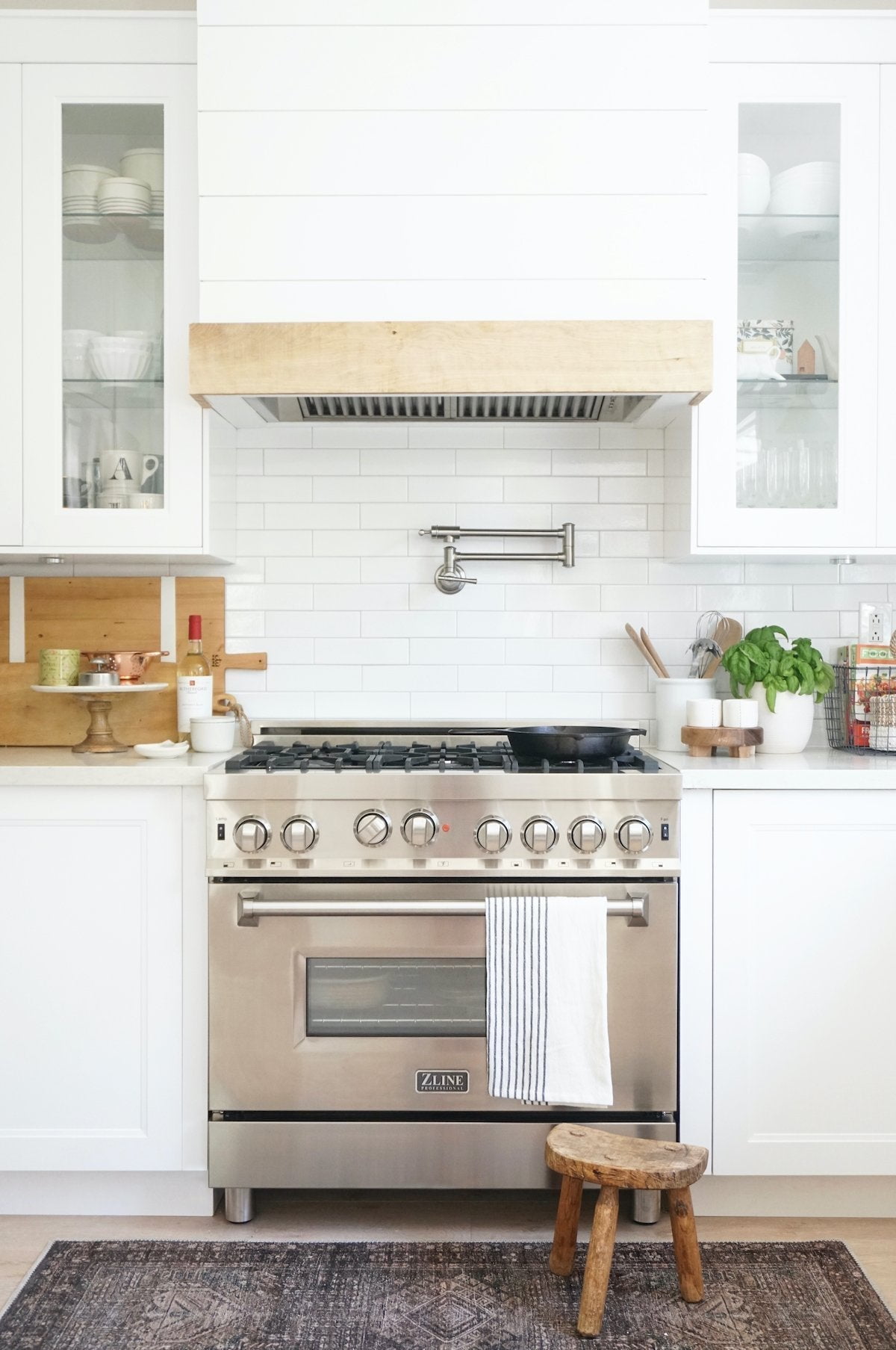 46-Inch Brushed Stainless Steel Range Hood Insert