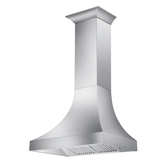 ZLINE 48" Designer Series DuraSnow Stainless Steel Wall Range Hood (8632S-48)