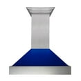 thumbnail image 1 of 36" DuraSnow Stainless Steel Range Hood with Blue Gloss Shell (8654BG-36), 1 of 5