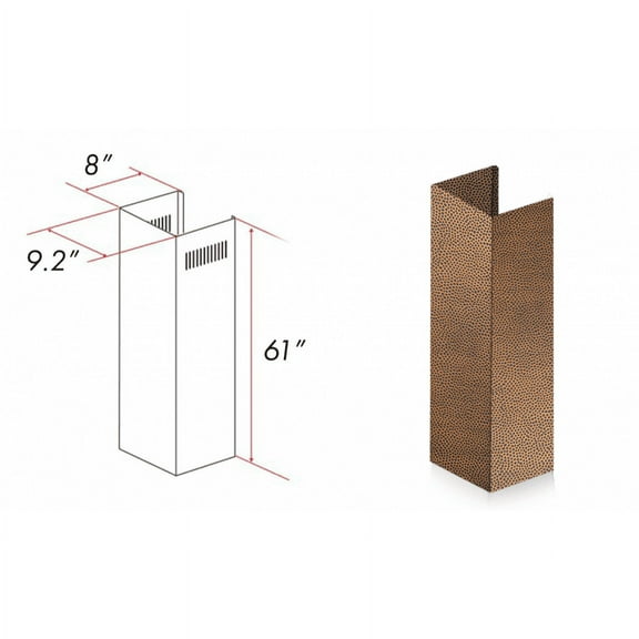 ZLINE KITCHEN AND BATH 8KBHE hood accessories